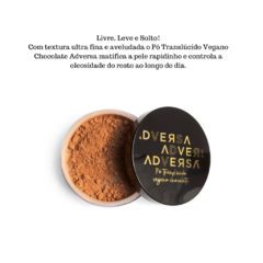 Pó Translúcido Vegano Chocolate Adversa - comprar online