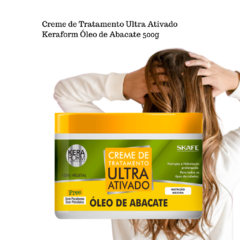 Creme de Tratamento Ultra Ativado Keraform Óleo de Abacate 500g na internet