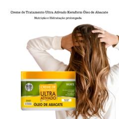 Creme de Tratamento Ultra Ativado Keraform Óleo de Abacate 500g - comprar online