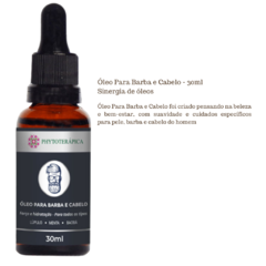 Óleo Para Barba e Cabelo - 30ml Sinergia de óleos para os cuidados da barba e cabelo - comprar online