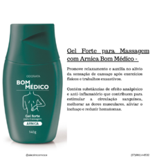 Gel Forte para Massagem com Arnica Bom Médico - comprar online