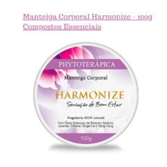 Manteiga Corporal Harmonize - 100g Compostos Essenciais - comprar online