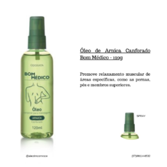 Óleo de Arnica Canforado Bom Médico - 120 - comprar online