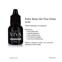 Pedra Hume Gel Viva Unhas 10 ml na internet