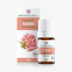 Óleo Essencial de Gerânio (Pelargonium graveolens)