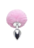 Plug Anal P Aço com Pompom - comprar online