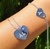 Pulseira inicial feita a mão na internet