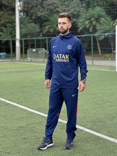 Conjunto de treino Psg com capuz