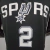 Camisa Spurs Black 2 Leonard na internet