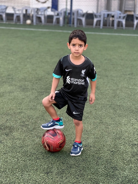 Conjunto infantil Liverpool 2024/25 Away