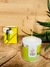 Vela Perfumada Capim-Limão e Chá Branco