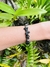 Pulseira Cristal - Obsidiana Gold