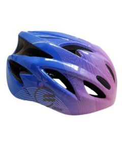Capacete Kids Inmold Premium azul/roxo - Sprint finall