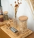 RALADOR COM RECIPIENTE DE BAMBU - DUO Home Decor