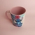 Caneca com alça rosa Stitch ohana