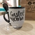 Caneca com colher preta Gastronomia