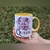 Caneca com alça amarela Queen Freddie Mercury - comprar online