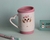 Caneca com alça de coração e tampa e base de silicone cachorro - Loja de canecas e outros presentes criativos, Jardim Criativo Curitiba