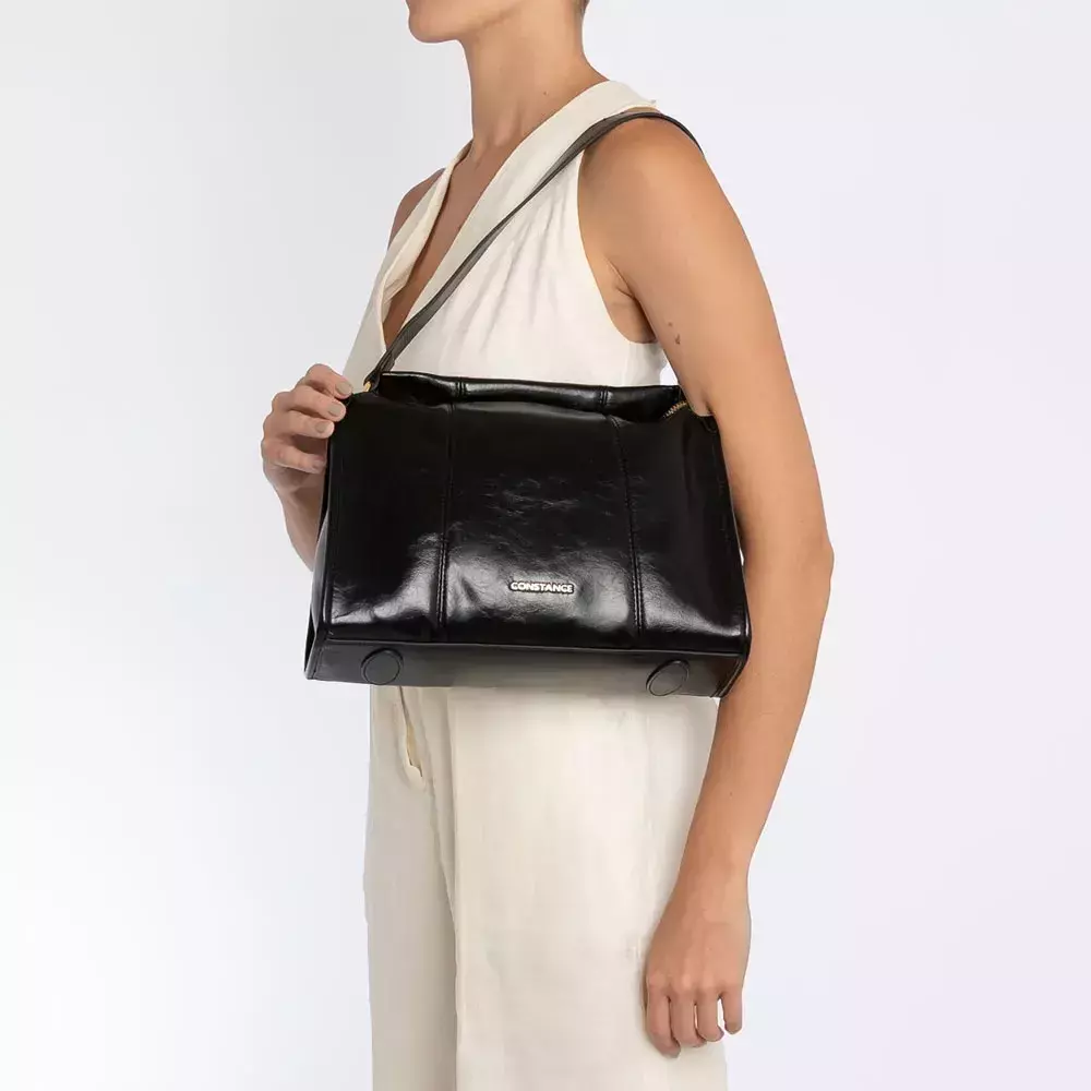 Bolsa Tote Recortes Preto