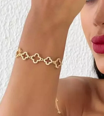 Pulseira Virginia Cravejada zircônia Ouro 18k