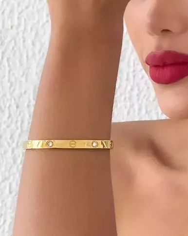 Bracelete Maxi Quadrado Resinado
