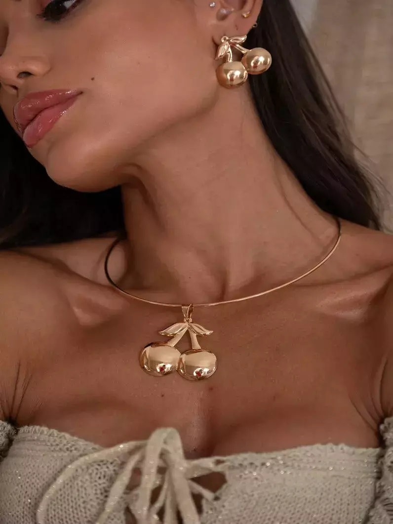 Conjunto Croker Brinco Ouro 18k