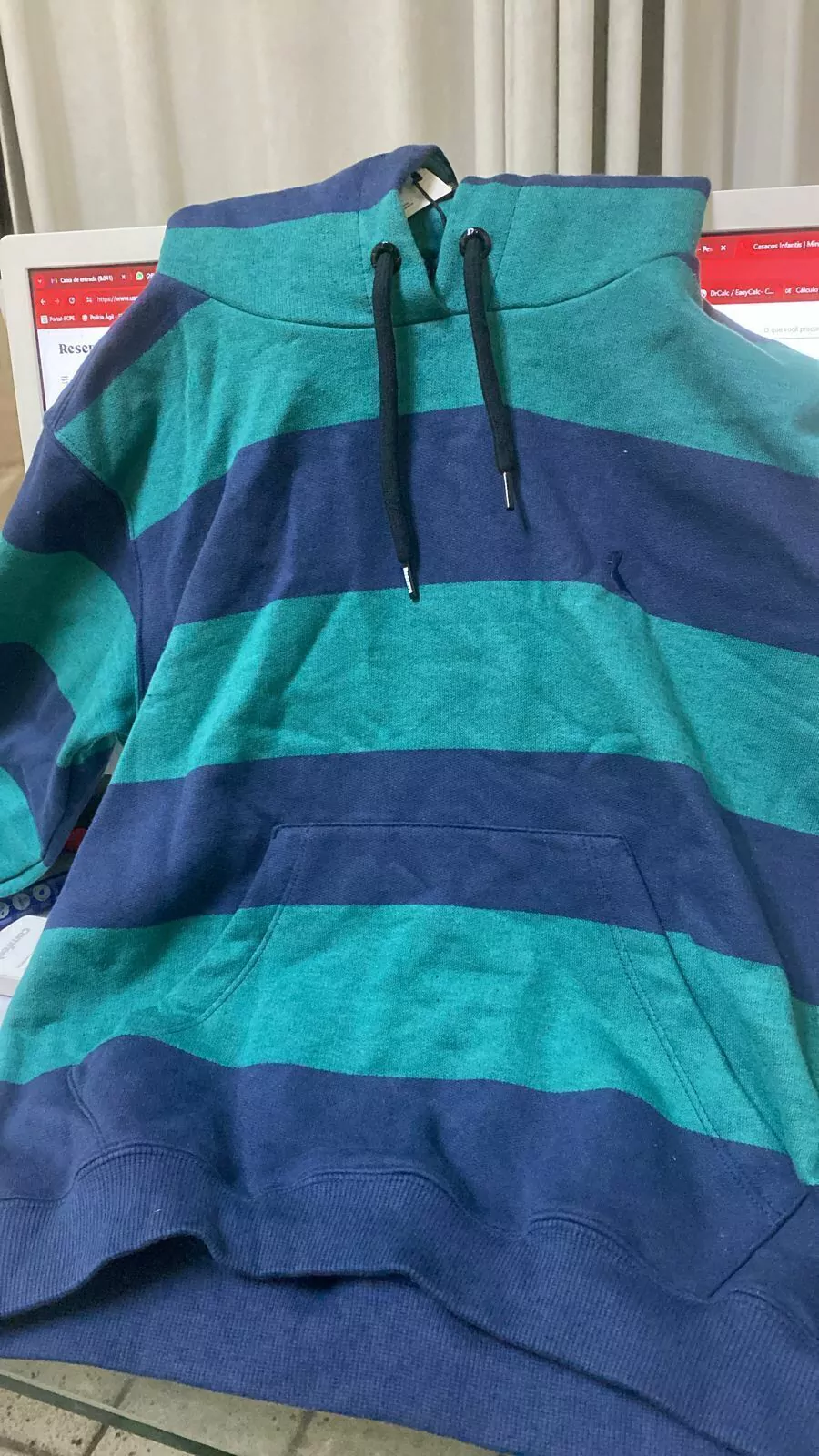 Conjunto Listrado Moletom Reserva