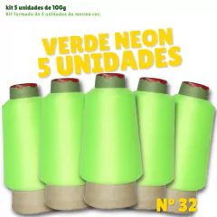 KIT FIO DE COSTURA 5 CONES 100 GRAMAS na internet