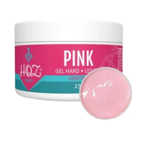 Gel Hard Control Led/Uv Pink 15g - HQZ Nails