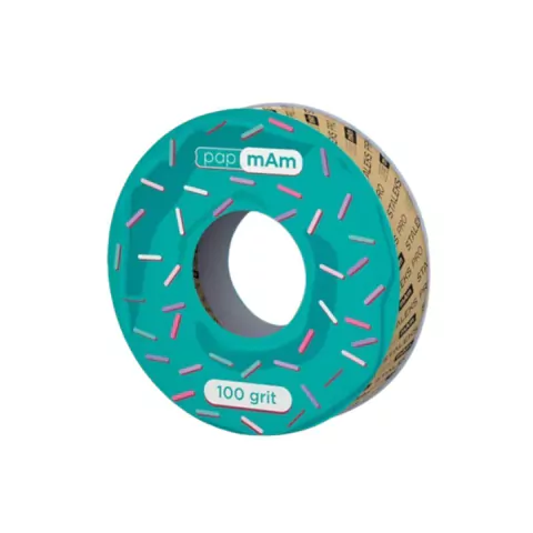 Refil Lixa em Rolo 100 Grit 8 Mts - Staleks