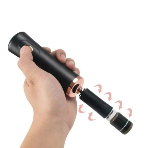 Mixador De Cola Cílios Automático Preto Agitador