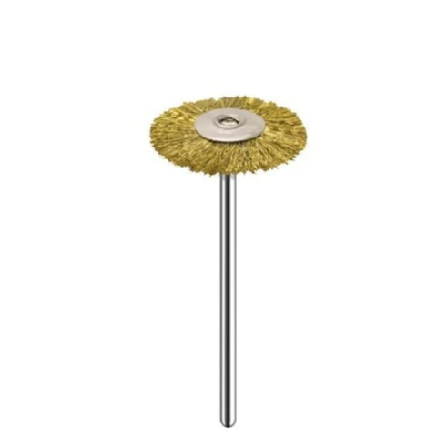 Broca Aço Dourada Limpeza Brocas Unhas