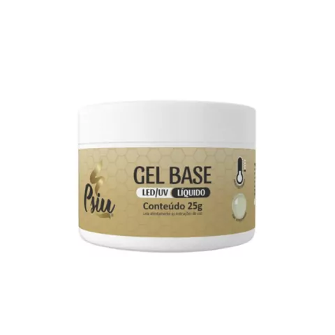 Gel Base Clear Alongamento Unhas 20g - Psiu