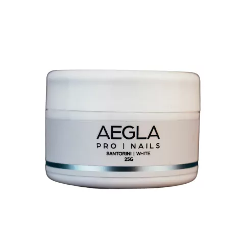 Gel de Unhas Santorini White 25g - Aegla Pro