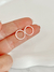 Aros pasantes Chelsse (par) 12mm