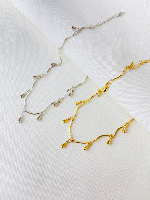 pulseira penduricalhos gotas - comprar online