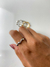 Anel ondas - trio - loja online