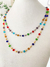 Colar cristais coloridos - comprar online