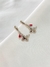 Conjunto borboleta com cristais - loja online