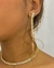 Conjunto zircônias com franja