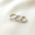 Trio argolas folheadas • 3 tamanhos - comprar online
