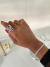 Pulseira folheada prata cravejada - comprar online