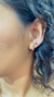 Brinco Ear Hook cristais na internet