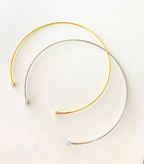 Chocker cristais