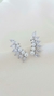 Ear cuff cristais prata