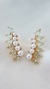 Ear Cuff cristais dourado