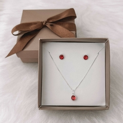 Kit 14 - Ponto de luz redondo rubi - comprar online