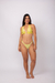 Biquíni cortininha babado amarelo - Brunette‘s Loves