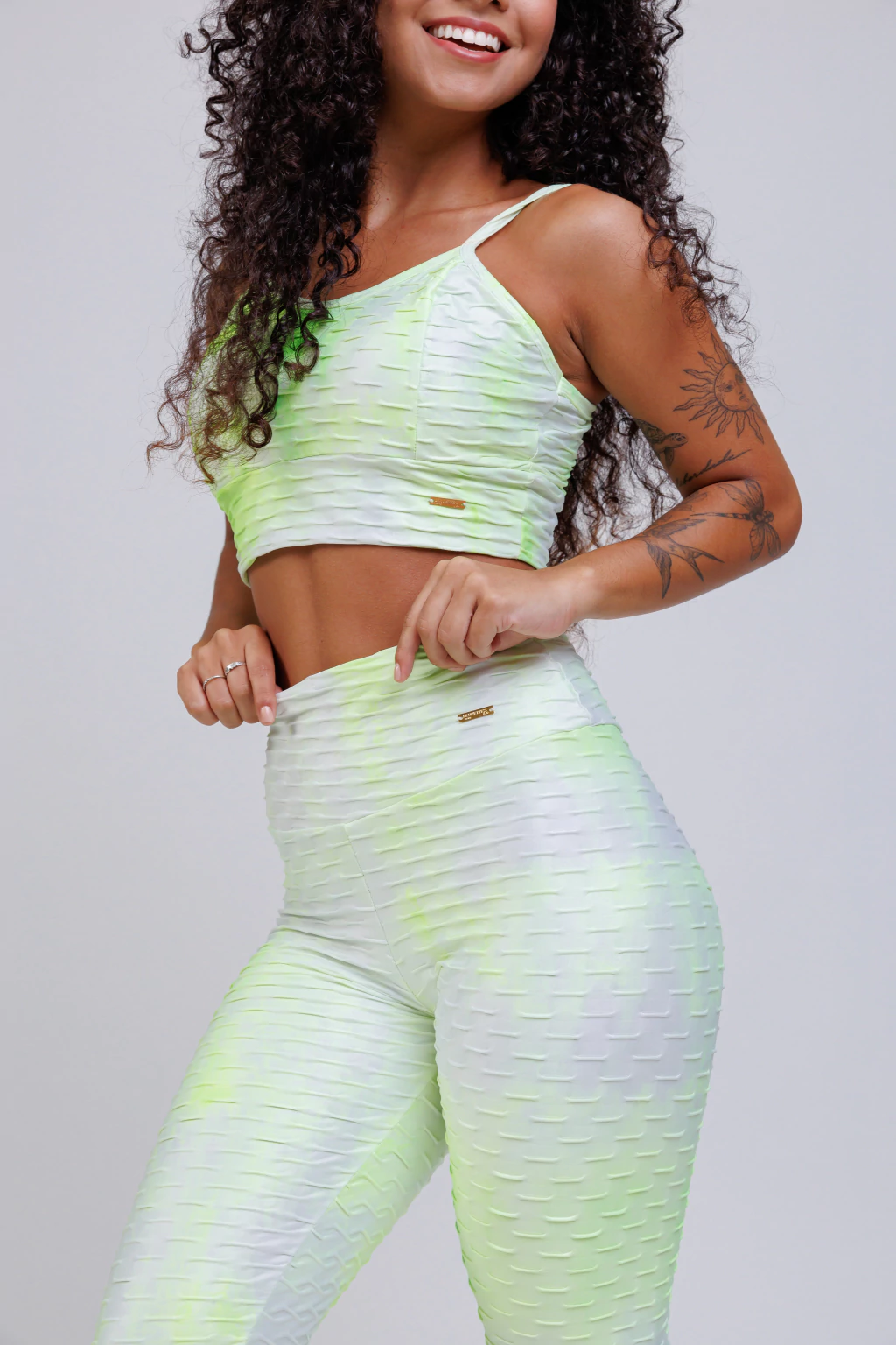 Legging Tulipa Verde