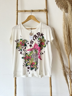 Remera star Flower - comprar online